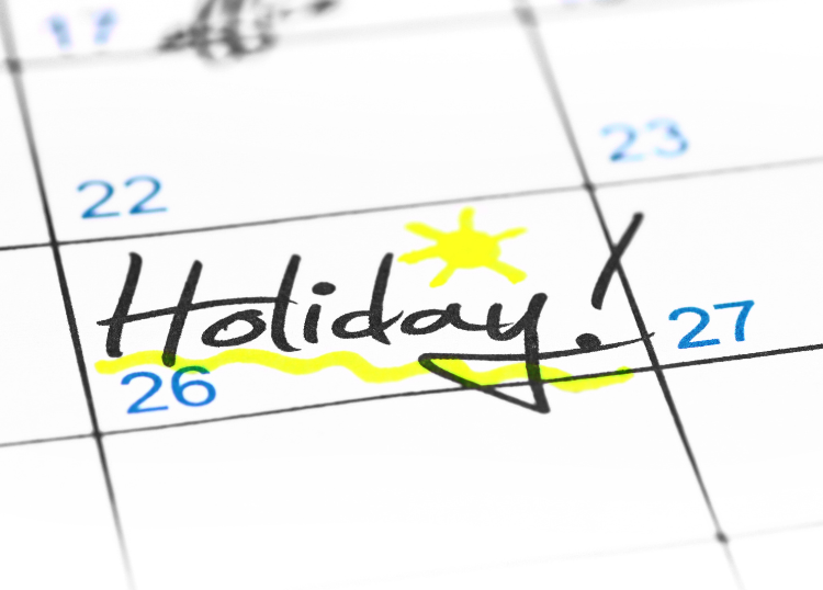 business holiday notices